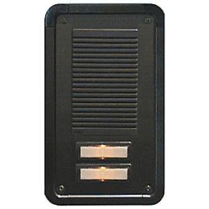 Alpha TT2B 2 Buttons Entry Panel, Brown, Flush
