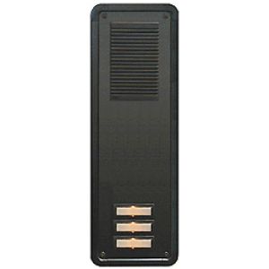 Alpha TTM3B 3 Buttons Speaker Panel with Flush Back Box Included, Brown