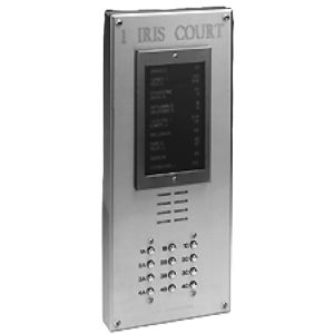 Alpha VI402S018 18 Button VIP Panel with Surface Side Bends, No Directory