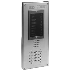 Alpha VI402S033 33 Button VIP Panel with Surface Side Bends, No Directory