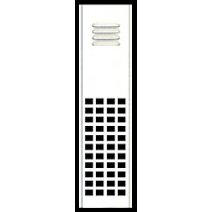 Alpha CM492-044 44 Button Speaker Directory Module, Aluminum