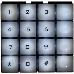 Alpha COM333 QWIK Access Code Module Lighted