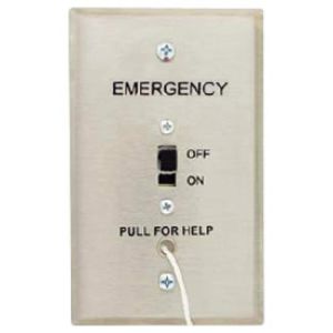 Alpha E-114 Emergency Station 2 Pole, No Lite