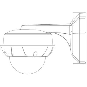 EverFocus BA-EHD3 Wall Mount for EHH5040/EHH5241