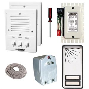 Alpha IK543-2S 2 Unit Entry Intercom Kit+Wire