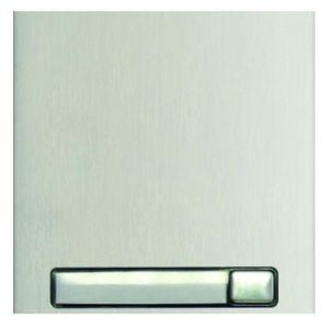 Alpha N3110-AL 1 Button NEXA Panel Module, Aluminium
