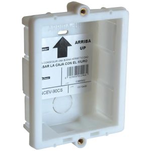 Alpha NCEV-90CS GB2 Flush Back Box, 1-Module