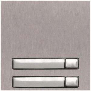 Alpha NX3120 2 Button NEXA Panel Module, Stainless Steel