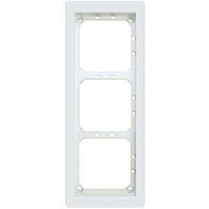 Alpha MT3W 3HX1W Module Panel Frame, White
