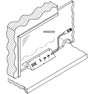 Alpha TTU-3 SSA Counter Mount Intercom, Social Security
