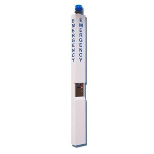 Alpha TPC1B 9' Tower, 120V Cell, Strobe & Beacon