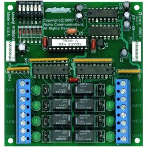 Alpha RY008AE 8 Outputs Signal Relay Board