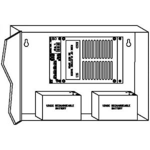 Alpha B-5243B A-4800 System Power Supply+Back up Batteries, 3A
