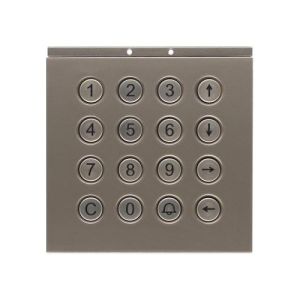 Alpha EMVDB1B Vandal-Resistant Keypad Digital Module, Used with DB1B Display Module, Brown
