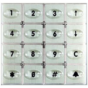 Alpha EM3W Qwikbus Keypad Digital, White