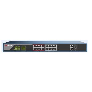 Hikvision DS-3E1318P-E Web-managed PoE Switch, 16 Port