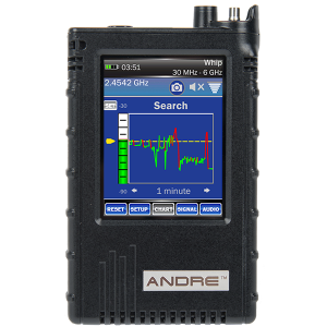 KJB ANDRE-ADV ANDRE Advanced Handheld Broadband Receiver with 8 Additional Probes