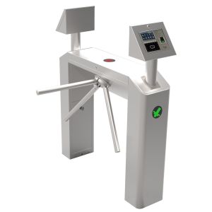 ZKAccess TS2033 Tripod Turnstile with iFace Installation Module (Without Face Device)