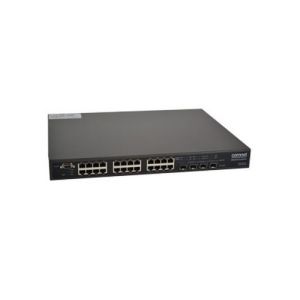 Comnet CNGE26FX2TX24MSPOE1 (22) 10/100/1000 BASE-T(X) + (2) Gigabit Combo Ports + (2) 100/1000 BASE-FX with Power over Ethernet (PoE+)