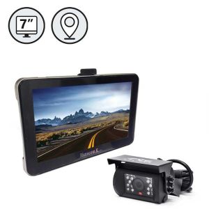 RVS Systems RVS-7500 600 TVL Analog Outdoor Backup Camera System With GPS Navigation, 2.1mm Lens