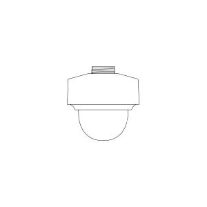 Pelco S-IMEPM-E-P Sarix Enhanced Pendant Mount for Environmental Dome Camera