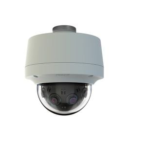 Pelco IMM12018-1EPUS 12 Megapixel 180° Panoramic Pendant, Environmental Vandal Network Camera, Gray, US