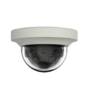 Pelco IMM12027-1EIUS 12 Megapixel 270° Panoramic In-ceiling, Environmental Vandal Network Camera, Gray, US