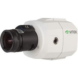 Vitek VTC-C2BMS2 1080p HD-SDI/TVI/CVI/AHD Indoor Analog Box Camera, No Lens