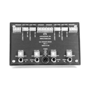 ETS SA4 4 Channel 70V Line Speaker Driver