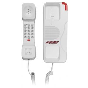 Alpha DPH200W Wall/Desk Telephone with Red Indicator Lamp Bar