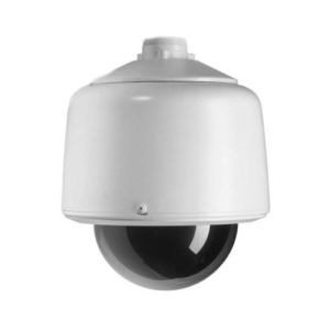 Pelco DF5-PG-E1 Fixed Mount Gray Pendant Outdoor Housing with Clear Dome