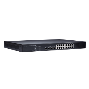 Geovision GV-POE1611-V2 16 Port Gigabit 802.3at Web Management PoE Switch