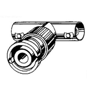 Vitek VT-BNC-T-1M10 BNC "T" Connector w/1 Male, 10 Pack