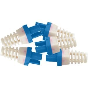 Platinum Tools 105007 Strain Relief (Blue) for Cat6+ Connector