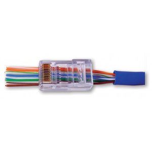 Platinum Tools 100003C EZ-RJ45 Cat5e Connector 50 pc 100003C by Platinum Tools