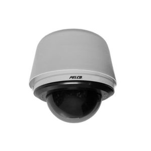 Pelco SD4N36-PG-1-X 540 TVL Pendant Standard Network IP PTZ Camera, Clear, Light Gray, 36X Lens, PAL
