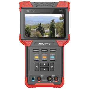 Vitek VT-TC501M 5-IN-1 Multi Signal Tester and Monitor with Digital Multimeter