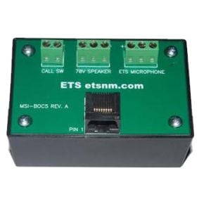 ETS MSI-BOC5 CAT5 Breakout Box For Separate Microphones And Speakers