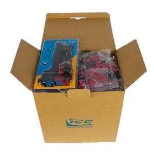 ICC IC107F6VBK Module, Cat 6, HD, 400 Pack, JackEasy, Black