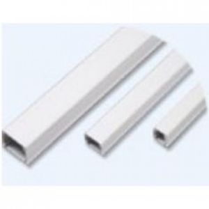 Wire Trak FE0201125RW120 Two Piece Raceway 1 1/2" x 3/4" Raceway, 20 pcs @ 6' length (120') White