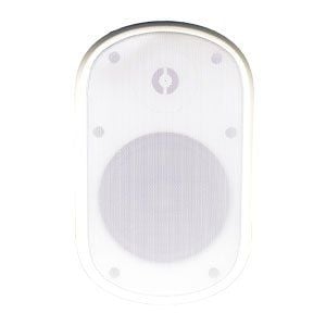 Speco SPCE6OW 6.5" Indoor/Outdoor Wall-Mount Speaker, White SPCE6OW by Speco