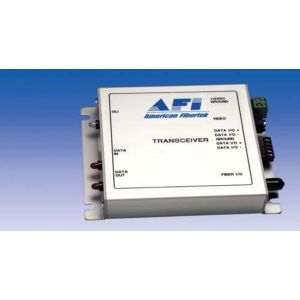 American Fibertek MR-0500SL 20mA Current Loop Data Transceiver, Single-Mode, ST Connectors