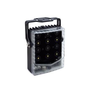 AXTON AT-25H-S.25HS282010 25W, Hybrid Series Illuminator, I/O Ports, 24-36VDC or 24VAC Input, White/850nm, 20°x10°