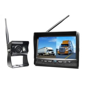 RVS Systems RVS-2CAM-A-07 Wireless Backup Camera with 7" Dual Screen Display, Both Side Cameras, 2.1mm Lens