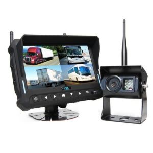 RVS Systems RVS-4CAM-SC-16 540 TVL Backup Camera, 7" QV Monitor with DVR (loose wire), Suction Cup