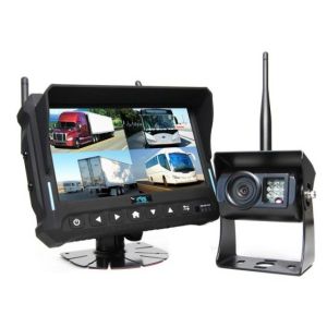 RVS Systems RVS-4CAM-SC-27 540 TVL 4 Backup Cameras, 7" QV Monitor with DVR (loose wire), Suction Cup