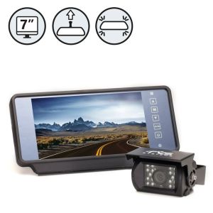RVS Systems RVS-770619S-NM-03 620 TVL 7" Mirror Monitor, Sprinter Adapter, Backup and Both Side Cameras, 2 x 33ft and 1 x 66ft Cable