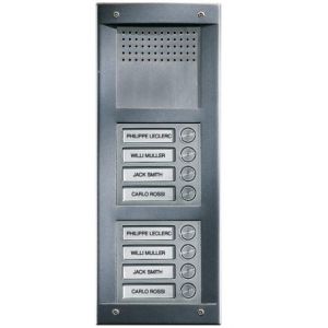 Comelit VV8F-IP EZ-Pack Audio Entry Panel Kit (flush) 8 Button - Vandalcom Series for VIP