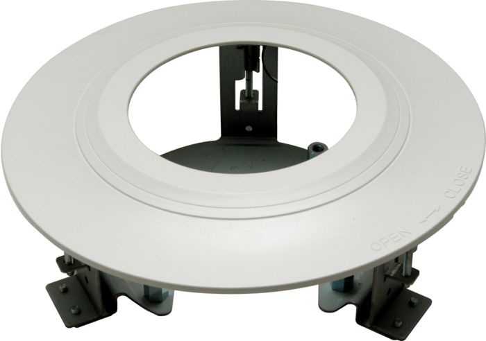 ATV HCS254V Flush Mount for use with Dome Cameras, White HCS254V by ATV