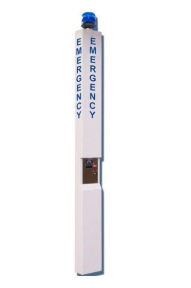 Alpha TPL1 9' Tower 120V/Landline, Blue Strobe TPL1 by Alpha